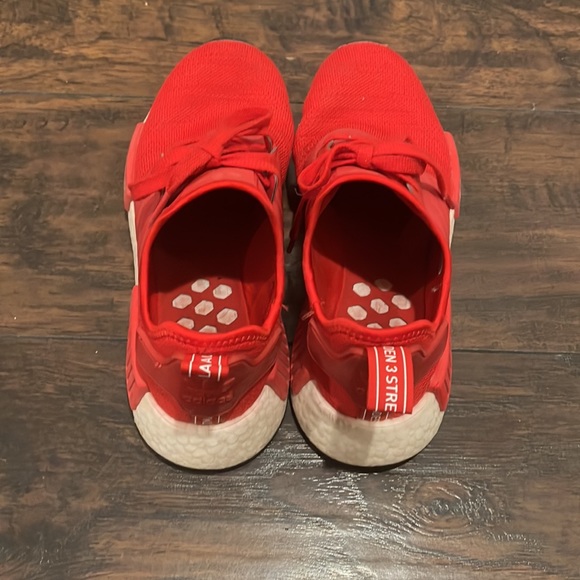 Adidas NMD, sz 9, Color red - Picture 2 of 2